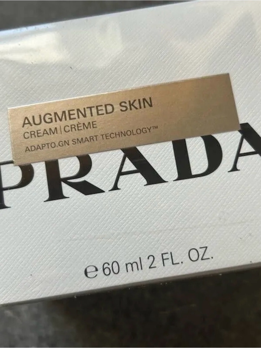 Prada Augmented Skin Cream - White and Gold Accent